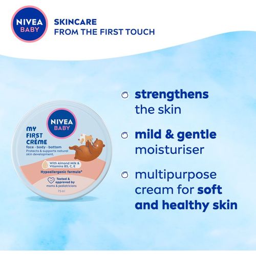 BABY crema multifuncional para rostro y cuerpo 75 ml - Nivea - Modalova