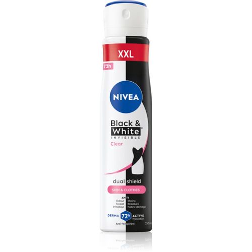 Invisible Black & White Clear antitranspirante en spray para mujer 250 ml - Nivea - Modalova