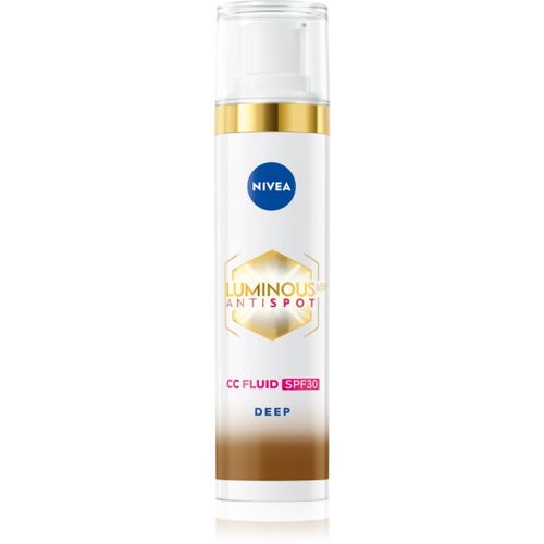 Luminous 630 Anti Spot crema CC con efecto luminoso SPF 30 tono Deep 40 ml - Nivea - Modalova