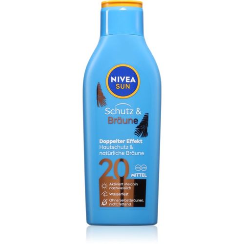 SUN Protect & Bronze leche solar intensiva SPF 20 200 ml - Nivea - Modalova