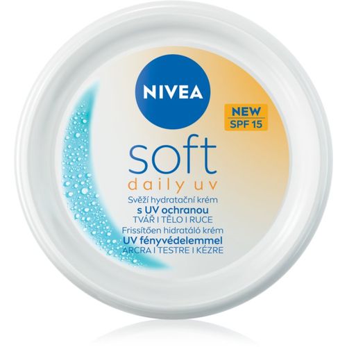 Soft Daily UV crema hidratante protectora para cara y cuerpo SPF 15 100 ml - Nivea - Modalova