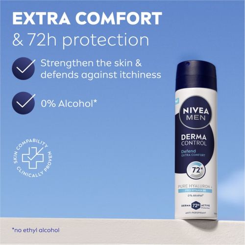 MEN Derma Control Defend antitranspirante en spray para hombre 150 ml - Nivea - Modalova