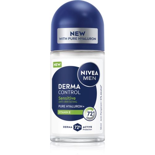 MEN Derma Control Sensitive antitranspirante con bola para pieles sensibles 50 ml - Nivea - Modalova