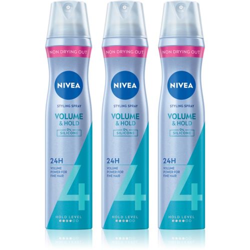 Volume Care laca de pelo para aumentar volumen 3 x 250 ml - Nivea - Modalova