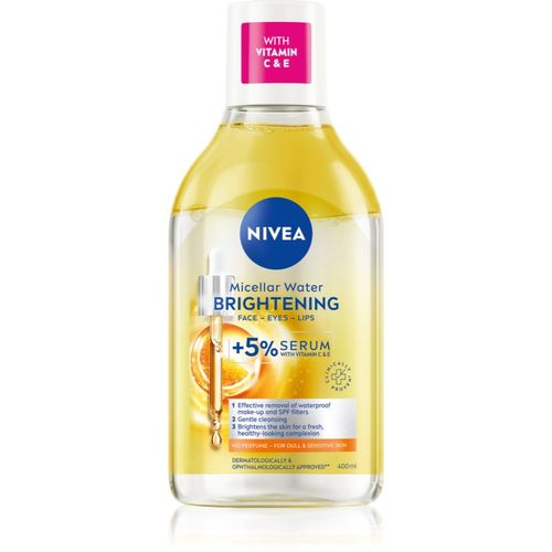 Micellar Brightening agua micelar limpiadora para iluminar la piel 400 ml - Nivea - Modalova