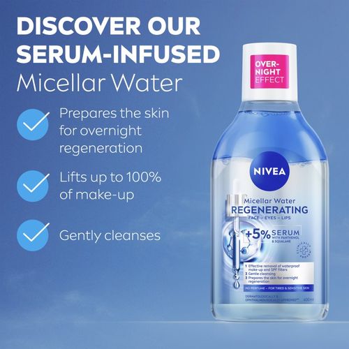 Micellar Regenerating agua micelar limpiadora con efecto regenerador 400 ml - Nivea - Modalova