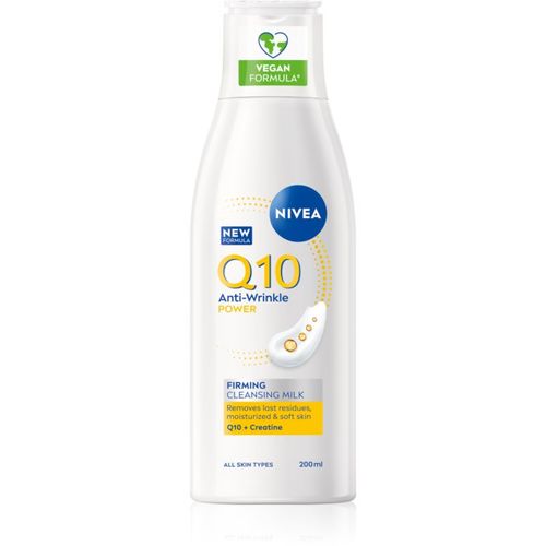 Q10 Power leche limpiadora para rostro antiarrugas 200 ml - Nivea - Modalova