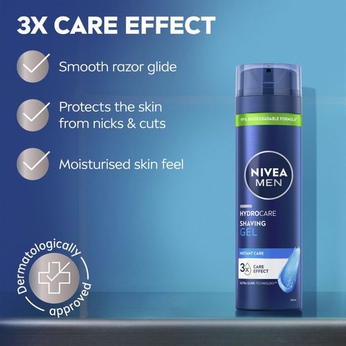 MEN Hydrocare gel de afeitar 200 ml - Nivea - Modalova