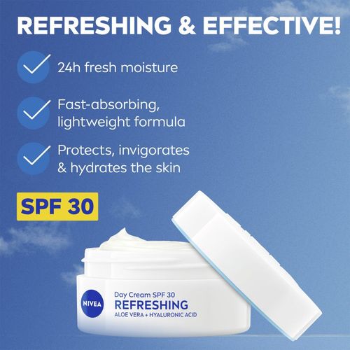 Refreshing crema hidratante ligera SPF 30 50 ml - Nivea - Modalova