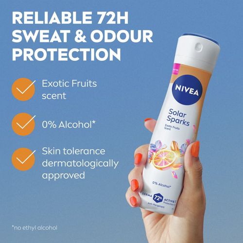Solar Sparks antitranspirante en spray 150 ml - Nivea - Modalova