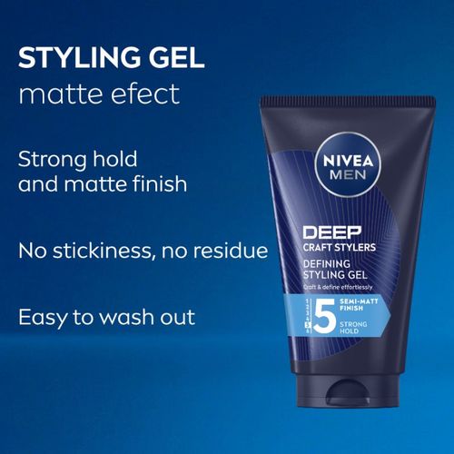 Men Craft Stylers gel para el cabello 150 ml - Nivea - Modalova