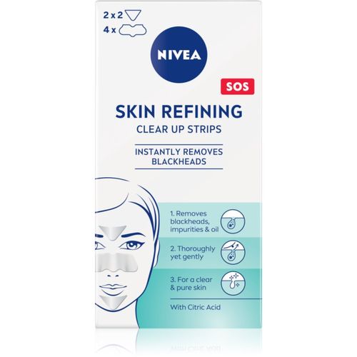 Skin Refining tiras limpiadoras faciales 6 ud - Nivea - Modalova