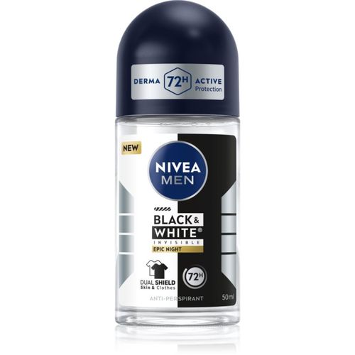 MEN Black & White Epic Night antitranspirante con bola 72h 50 ml - Nivea - Modalova