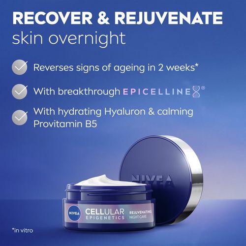 Cellular Epigenetics crema de noche rejuvenecedora 50 ml - Nivea - Modalova