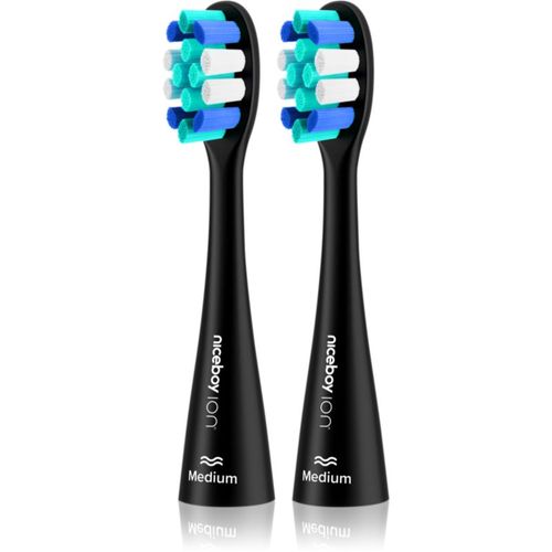 ION Sonic Lite cabezal de recambio medio Black 2 ud - Niceboy - Modalova