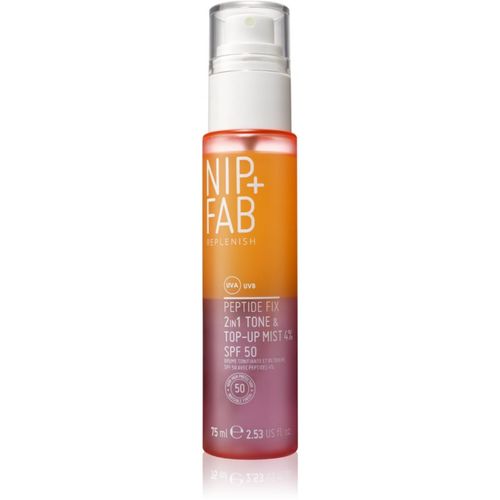 Peptide Fix SPF 50 bruma facial tonificante SPF 50 75 ml - NIP+FAB - Modalova