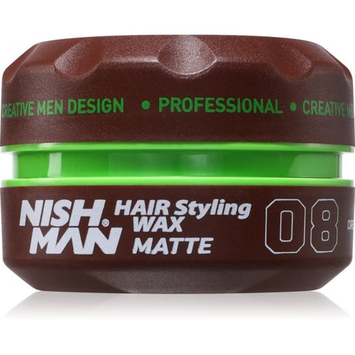 Cera de fijación para cabello corto con efecto mate 150 ml - Nish Man - Modalova