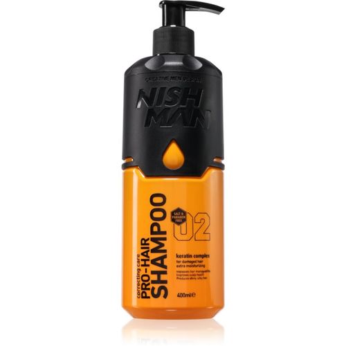 Professional champú para cabello para hombre 400 ml - Nish Man - Modalova