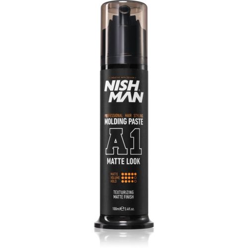 A1 cera para dar definición al peinado 100 ml - Nish Man - Modalova