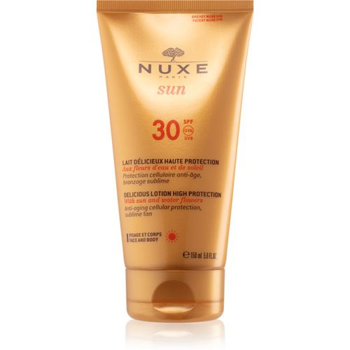 Sun latte abbronzante per viso e corpo SPF 30 150 ml - Nuxe - Modalova