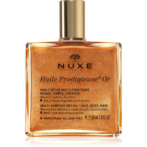 Huile Prodigieuse Or aceite seco multiusos con purpurina para cara, cuerpo y cabello 50 ml - Nuxe - Modalova