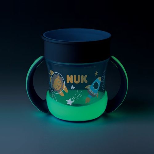 Magic Cup Night taza con asas 6m+ Blue 1 ud - NUK - Modalova