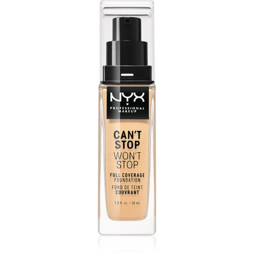Can't Stop Won't Stop Full Coverage Foundation base de cobertura total tono 07 Natural 30 ml - NYX Professional Makeup - Modalova