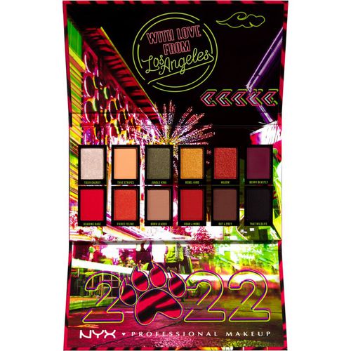 Lunar New Year 2022 paleta de sombras de ojos 12x0,85 g - NYX Professional Makeup - Modalova