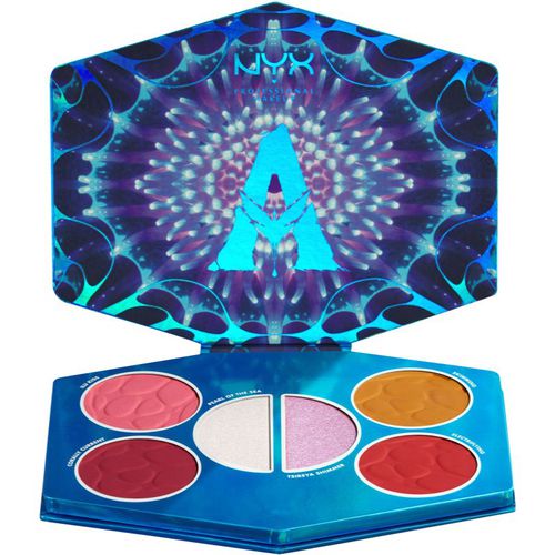 Limited Edition Avatar Pandoran Paradise Palette paletas de iluminadores y coloretes 6x3,2 g - NYX Professional Makeup - Modalova