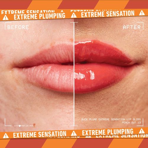Duck Plump brillo de labios con efecto voluminizador tono 13 Peach Out 7 ml - NYX Professional Makeup - Modalova