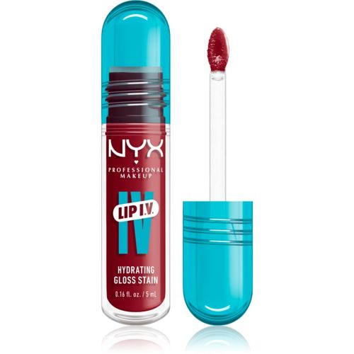 Lip IV brillo de labios de larga duración con efecto humectante tono 10 - BERRY THIRSTY 5 ml - NYX Professional Makeup - Modalova