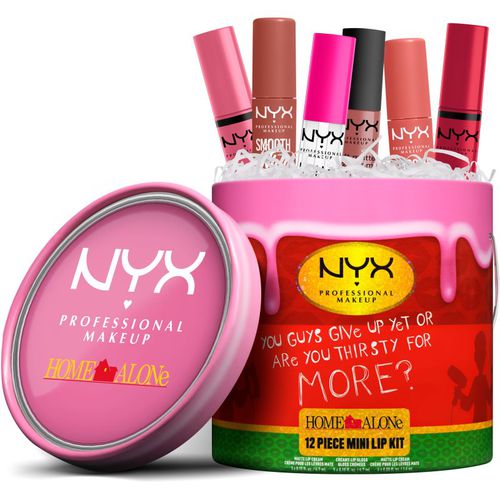 Home Alone 12 Piece Mini Lip Kit confezione regalo per le labbra - NYX Professional Makeup - Modalova