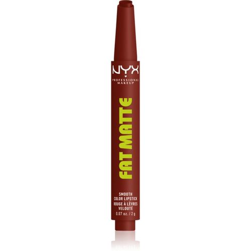 Fat Matte bálsamo labial con efecto matificante Cocoa Cuddles 2 g - NYX Professional Makeup - Modalova