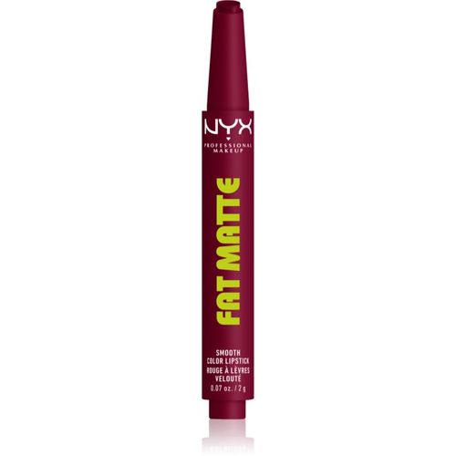 Fat Matte bálsamo labial con efecto matificante Berry Smooth 2 g - NYX Professional Makeup - Modalova