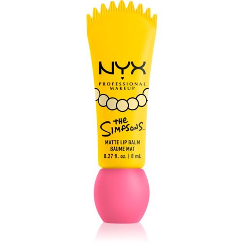 The Simpsons Smushy bálsamo labial con efecto mate tono Smarty Pink 8 ml - NYX Professional Makeup - Modalova