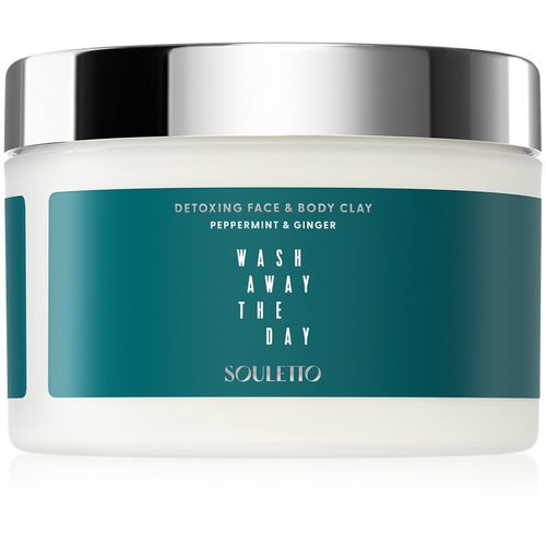 Peppermint & Ginger Face & Body Clay Maske für Körper und Gesicht mit Ton 250 ml - Souletto - Modalova