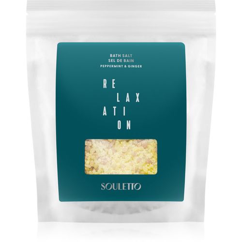 Peppermint & Ginger Bath Salt Badesalz 500 g - Souletto - Modalova