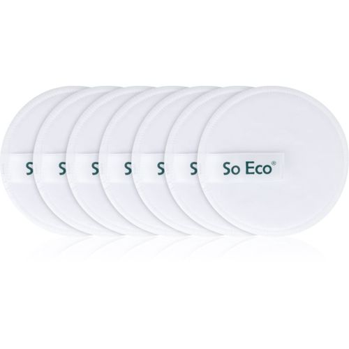 Reusable Microfibre Cleansing Pads discos desmaquillantes 7 ud - So Eco - Modalova