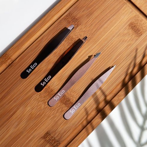 Tweezer Set Rose Gold lote de pinzas - So Eco - Modalova