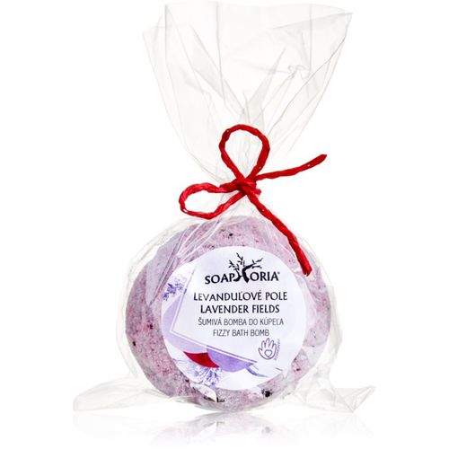 Lavender Fields Fizzy Bath Bomb bomba de baño con efecto regenerador 85 g - Soaphoria - Modalova