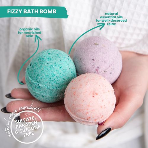 Inhale Exhale Freshness bomba de baño efervescente Svěžest 85 g - Soaphoria - Modalova