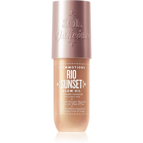 GlowMotions Rio Sunset aceite para dar brillo para el cuerpo 75 ml - Sol de Janeiro - Modalova