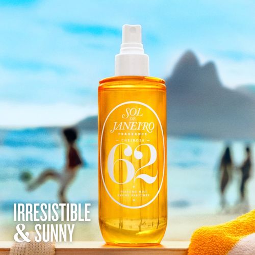 Brazilian Crush Cheirosa '62 Bruma perfumada corporal y capilar para mujer 240 ml - Sol de Janeiro - Modalova