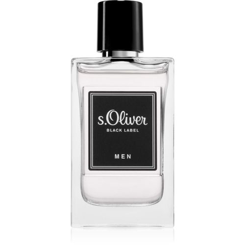 Black Label Men Eau de Toilette para hombre 30 ml - s.Oliver - Modalova