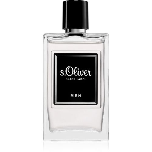 Black Label Men Eau de Toilette para hombre 50 ml - s.Oliver - Modalova