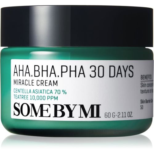 AHA∙BHA∙PHA 30 Days Miracle Cream crema multiactiva con efectos calmantes 60 ml - Some By Mi - Modalova