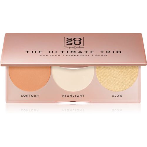 The Ultimate Trio Bronzer und Highlighter 2,26 g - SOSU Cosmetics - Modalova