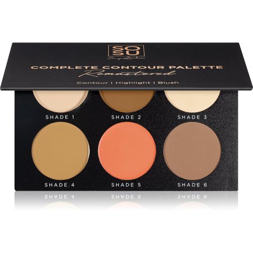 Complete Contour Remastered palette contouring per un look perfetto 26 g - SOSU Cosmetics - Modalova