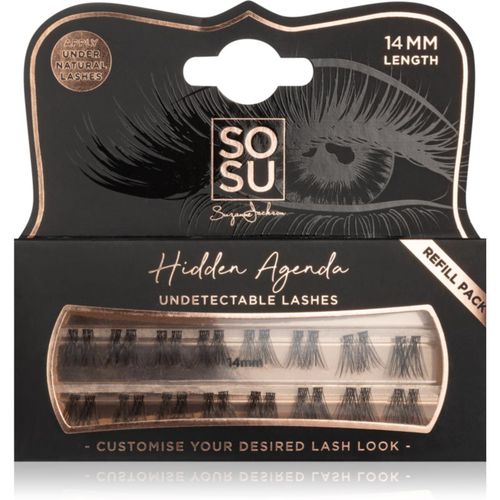 Hidden Agenda Undetectable Lashes ciglia finte monociuffo senza nodo 14 mm - SOSU Cosmetics - Modalova