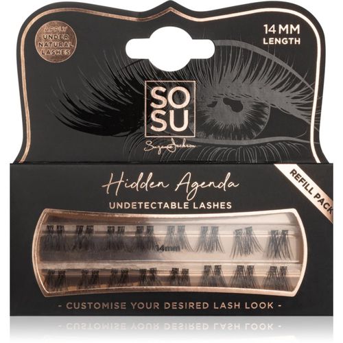 Hidden Agenda Undetectable Lashes pestañas postizas individuales sin nudo 14 mm - SOSU Cosmetics - Modalova